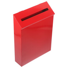 Vintage Wall Mounted Mailbox Large Capacity Metal Letter Box for Home Secure Mail Storage