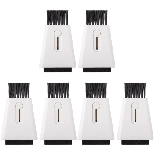 6Pcs White Multipurpose Small Brush Keyboard and Camera Cleaning Tool 1
