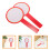 20Pcs Red Dry Erase Board Plastic Handheld Scoreboard for Game Scoring 11