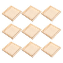 9St Creatieve Trays Stapelbaar Voor En Beige