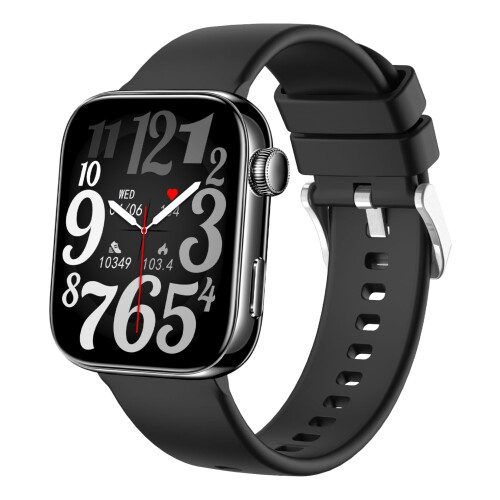 Smart Watch 1.85' AMOLED Bluetooth Call Fitness Tracker IP67 Waterproof for Android iOS