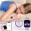 Smart Watch 1.85' AMOLED Bluetooth Call Fitness Tracker IP67 Waterproof for Android iOS 5