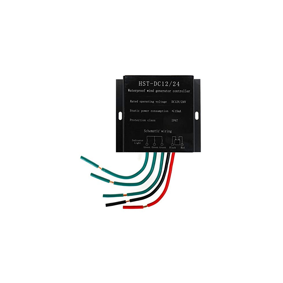 Wind Turbine Charge Controller Mppt 12V 24V 48V 10000W For Batteries And Turbines Black 9113335868298
