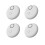 4 Pack Vibration Alarm 130dB Glass Break Sensor with Adjustable Sensitivity for Doors Windows 1