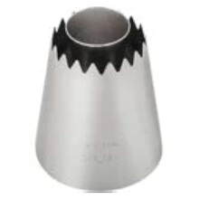 Cake Decorating Tips 304 Stainless Steel Large Circle Piping Nozzle for Birthday Wedding Cakes