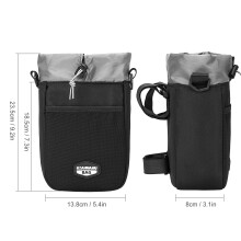 Insulated Bike Water Bottle Holder Bag 500ml Handlebar Drink Storage Cooler