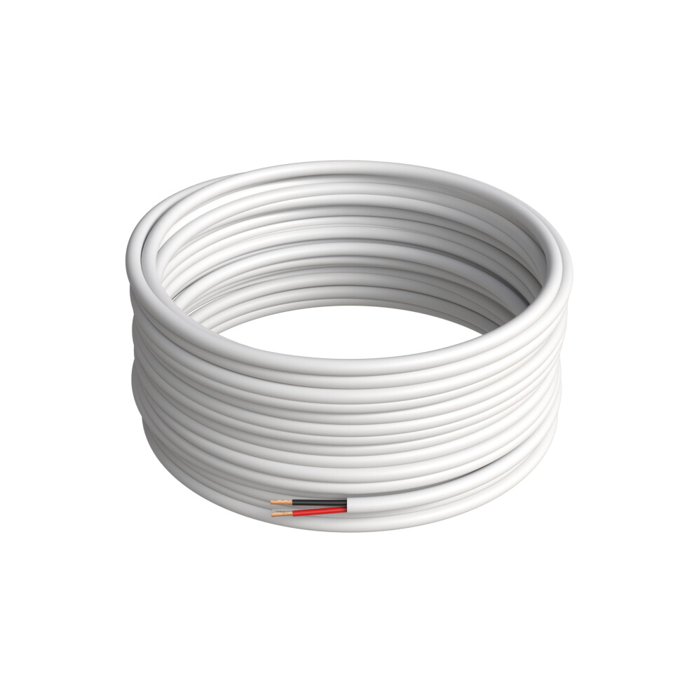 18 Awg 2 Conductor Wire 500Ft Roll, Stranded Cca Low Voltage Cable For Alarm And Led Systems 9174973762188