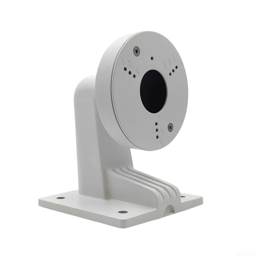 Dome Camera Wall Mount Aluminum Alloy Bracket For Secure Surveillance, Fits 2Ce56d7t It3 White 9053599245438