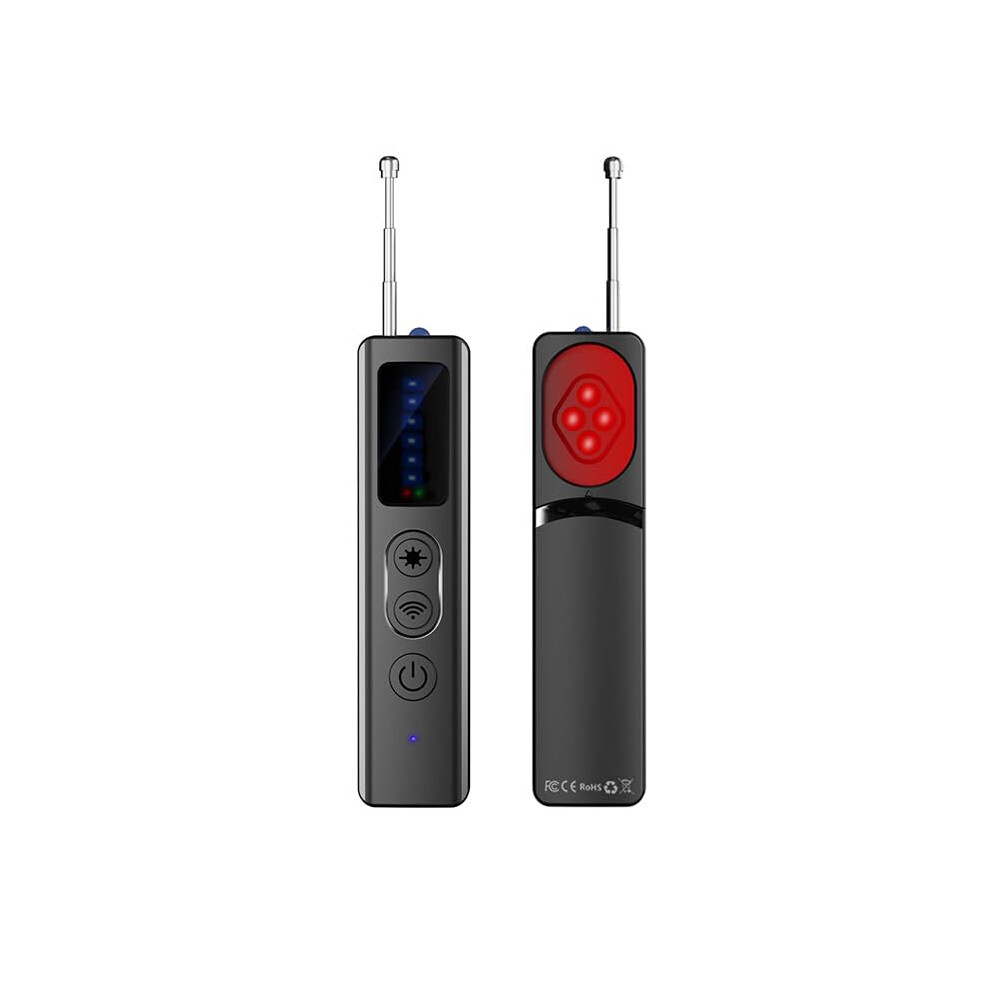 2025 Pro Hidden Camera Detector With Ai Rf Signal Detection, Infrared Lens Finder And Gps Bug Sweeper For Travel, Hotel And Office 9174973762485