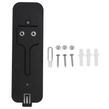 Video Doorbell Backplate Replacement Mount with Screws for Blink, Exact Fit Black Outdoor Plate