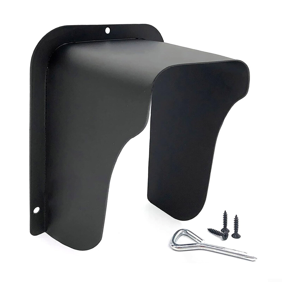 Waterproof Doorbell Rain Cover Shield For Camera Intercom And Access Control With Screws Black 9053599245735