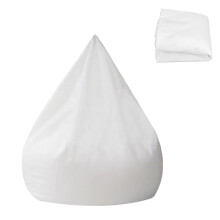 Bean Bag Liner Replacement Cover with Long Zipper, Durable Fabric for Living Room Bedroom 100x120cm
