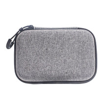 Shockproof Voice Recorder Case for NotePin with Waterproof EVA, Compact Travel Storage Bag Grey