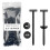 Heavy Duty Nylon Cable Ties 100 Pack, SelfLocking Zip Ties for Automotive, 40lbs Pull Strength 1
