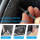 Heavy Duty Nylon Cable Ties 100 Pack, SelfLocking Zip Ties for Automotive, 40lbs Pull Strength 5