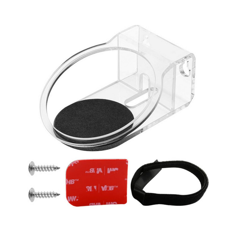 Wall Mount Bracket With Cable Management, Acrylic Nodrill Holder Transparent For Homepod Mini 9174973762836