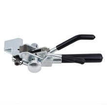Stainless Steel Cable Tie Gun with Precise Cutting, Heavy Duty Tensioning Tool for Fences and Pipes