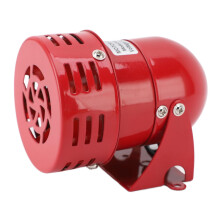 110dB Industrial Electric Siren with Decibel Output, 110V Loud Alarm Horn for Factory and School