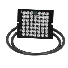 48 LED 940nm IR Illuminator for CCTV Night Vision, Invisible Infrared Light Board 12V DC