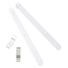 Soft Close FlipUp Cabinet Door Slide Rails, Quiet Smooth Glide, Easy Install for Kitchen Cabinets
