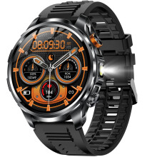 Military Smart Watch for Men with Long Battery Life, Waterproof Fitness Tracker for Android and iPhone