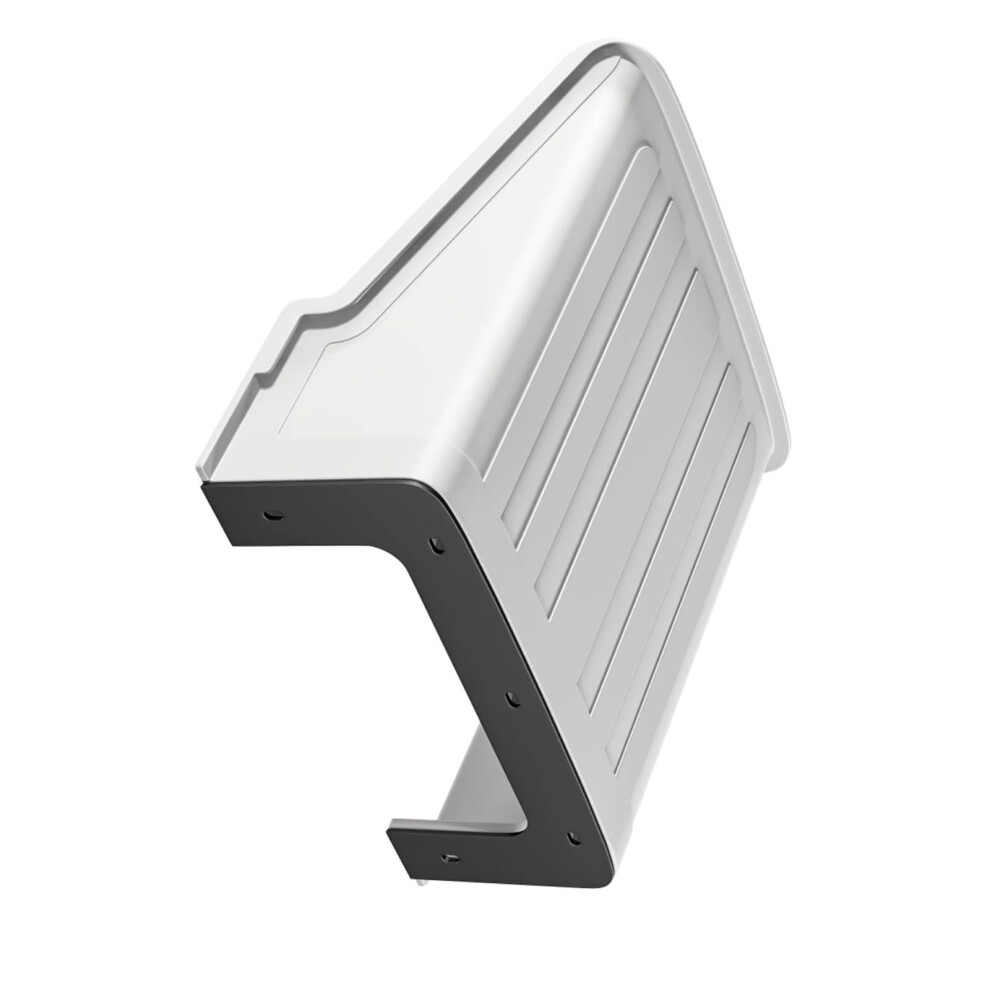 Outdoor Security Camera Cover Weatherproof Cctv Housing Abs Protective Enclosure White 9053599246503