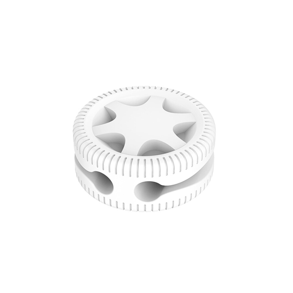 Cable Organizer Silicone Desk Cord Holder White Clip For Office Workstation Clutter Reduction 9053599246701