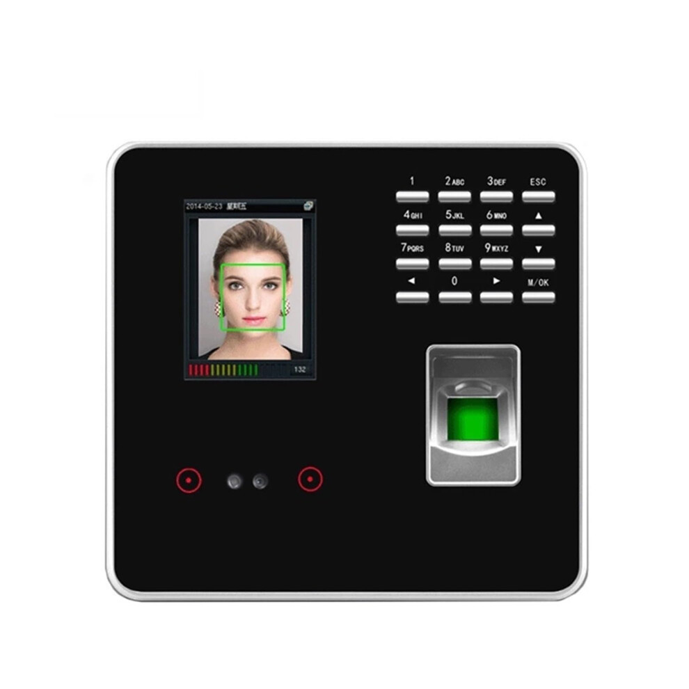 Biometric Time Attendance Machine With Fingerprint And Face Recognition, Usb Tcp/Ip Office Clock 9053599246718