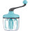 Egg Beater Hand Crank Whisk Mixer with Ergonomic Grip for Quick and Efficient Baking Cooking 3