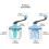 Egg Beater Hand Crank Whisk Mixer with Ergonomic Grip for Quick and Efficient Baking Cooking 5