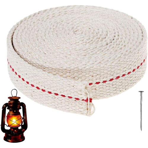 Oil Lamp Wicks  Cotton Easy Flame Control for Kerosene Lanterns Multiple Wick Set