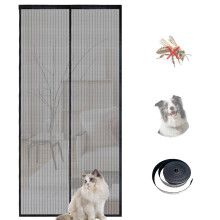 Magnetic Screen Door for Sliding and French Doors, Hands Mesh, Pet and Kid Friendly, 23x70in