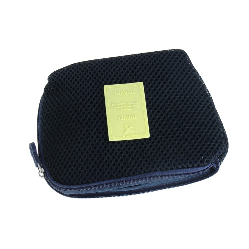 Travel Electronics Organizer With Shockproof Sponge Interior, Multicompartment Cable Storage Bag 9053599247739