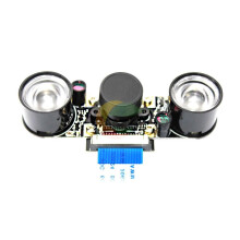 OV5647 Infrared Night Vision Camera 1080p Adjustable Focus Wide Angle Lens for Raspberry Pi