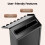 Large Wall Mount Locking Mailbox with Key Lock, Weatherproof Secure Mailbox for Home Office School 2