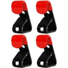 4pcs Wall Mounted Wheel Rim Hooks Durable Iron Tire Storage for Garage Space Saving