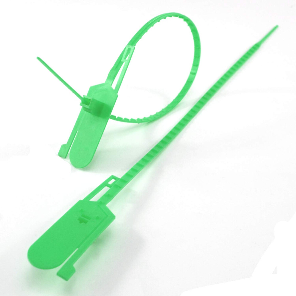 Cable Ties Green Reusable Numbered Security Seals For Luggage With Selflocking Outdoor Use 9174973765301