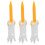 Foldable Golf Tee, Anti-Flying Rotatable Practice Ball Studs Orange 1
