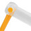 Foldable Golf Tee, Anti-Flying Rotatable Practice Ball Studs Orange 5