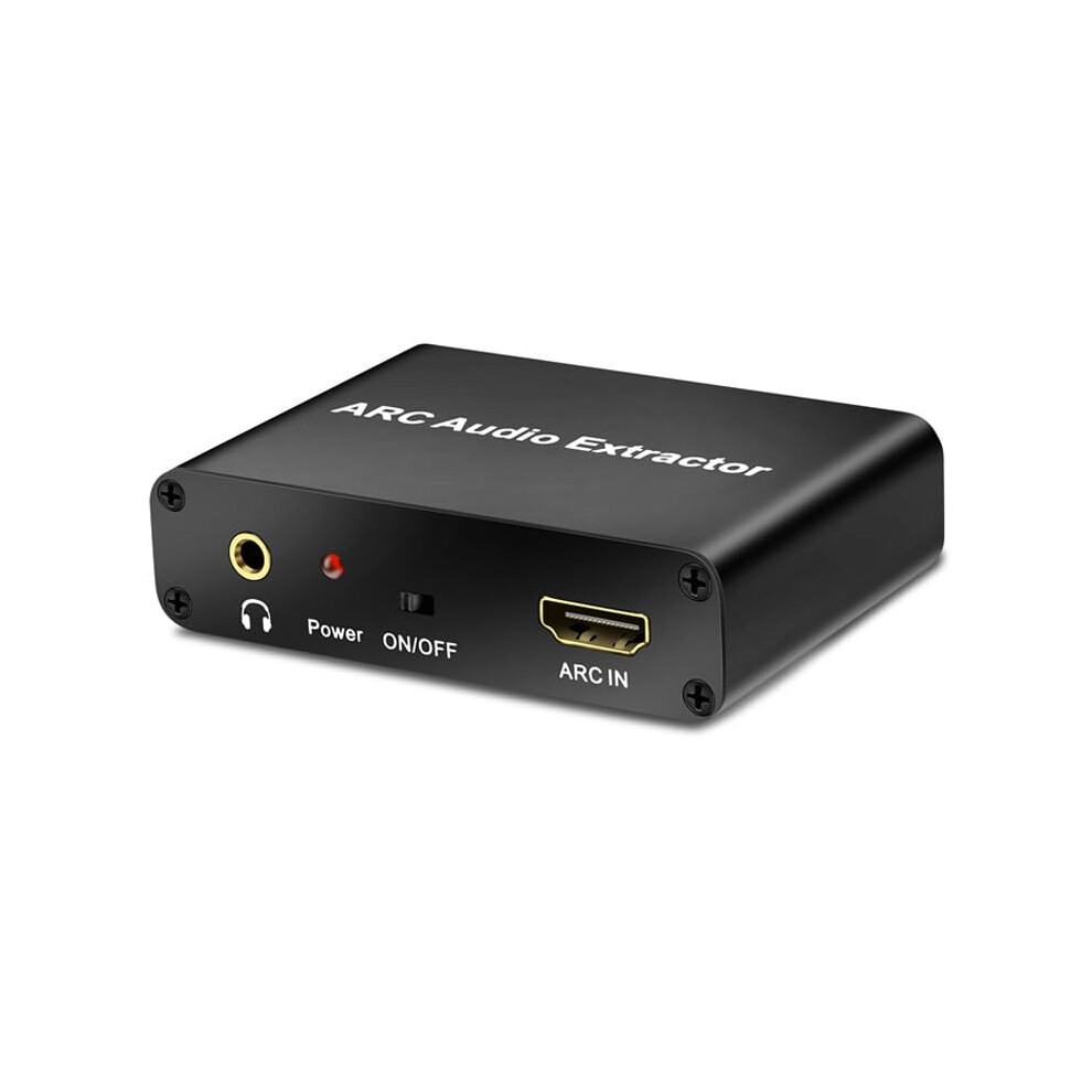 Hdmi Arc Audio Extractor Converter With Optical Rca 3.5Mm Outputs, 192Khz 5.1Ch For Home Theater 9455672170109