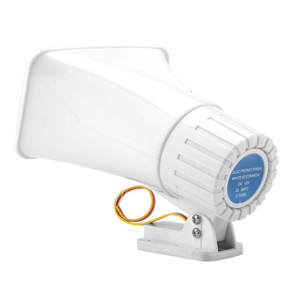 12V Dual Tone Alarm Siren With 150Db Loud Alert For Home And Business Security 9174973765370