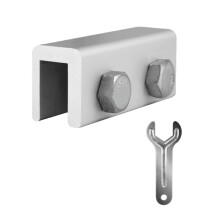 Sliding Window Lock Adjustable Aluminum No Drilling Child Safety for Sliding Doors and Windows