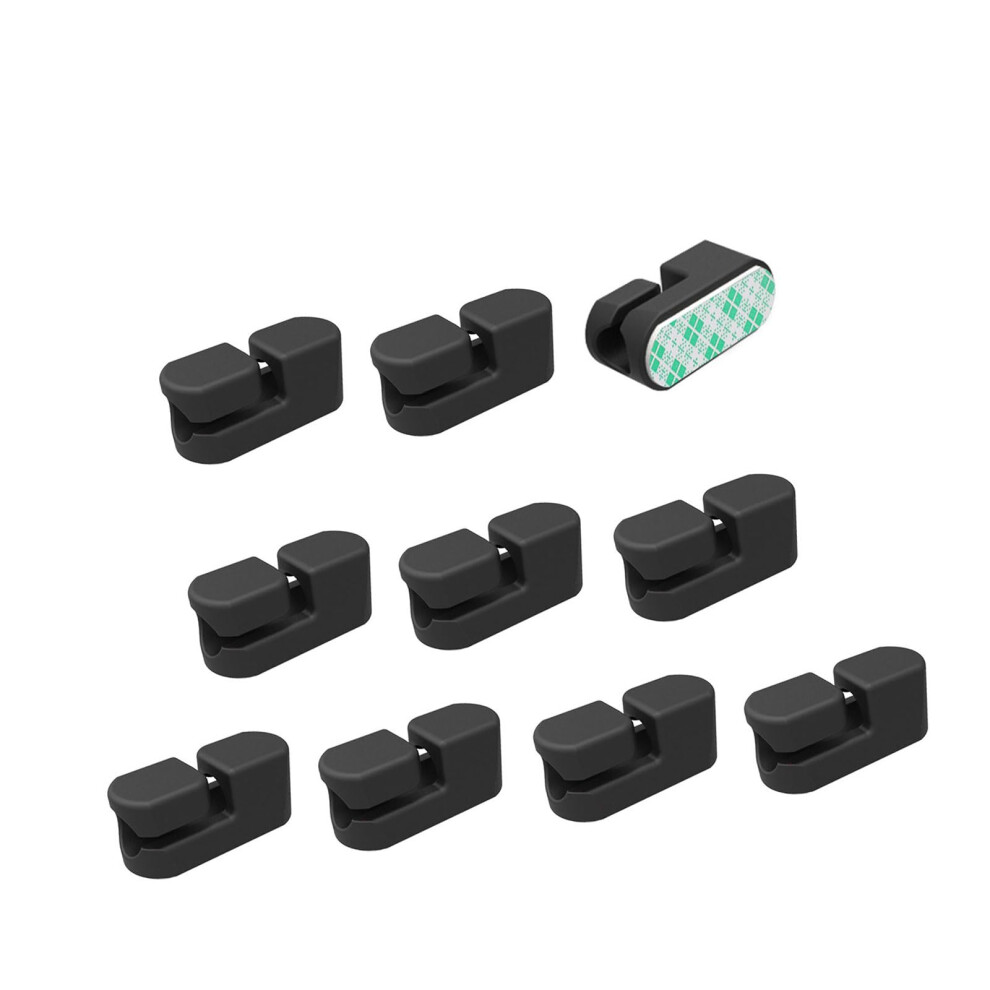 Cable Management Clips Set 10Pcs Adhesive Cable Organizer For Desk Wire Holder Office And Home 9053599248170