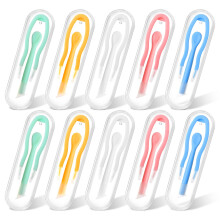 Contact Lens Remover and Applicator Set, Soft Lens Removal Kit with Tweezers and Stick, 10PCS