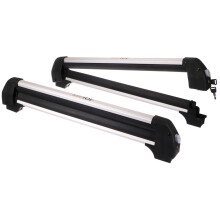 76cm Roof Ski Rack for Cars, Secure Ski and Snowboard Roof Carrier with Durable Construction