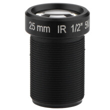 25mm Security CCTV Camera Lens HD 5MP Wide Angle Infrared Night Vision for Long Range Surveillance