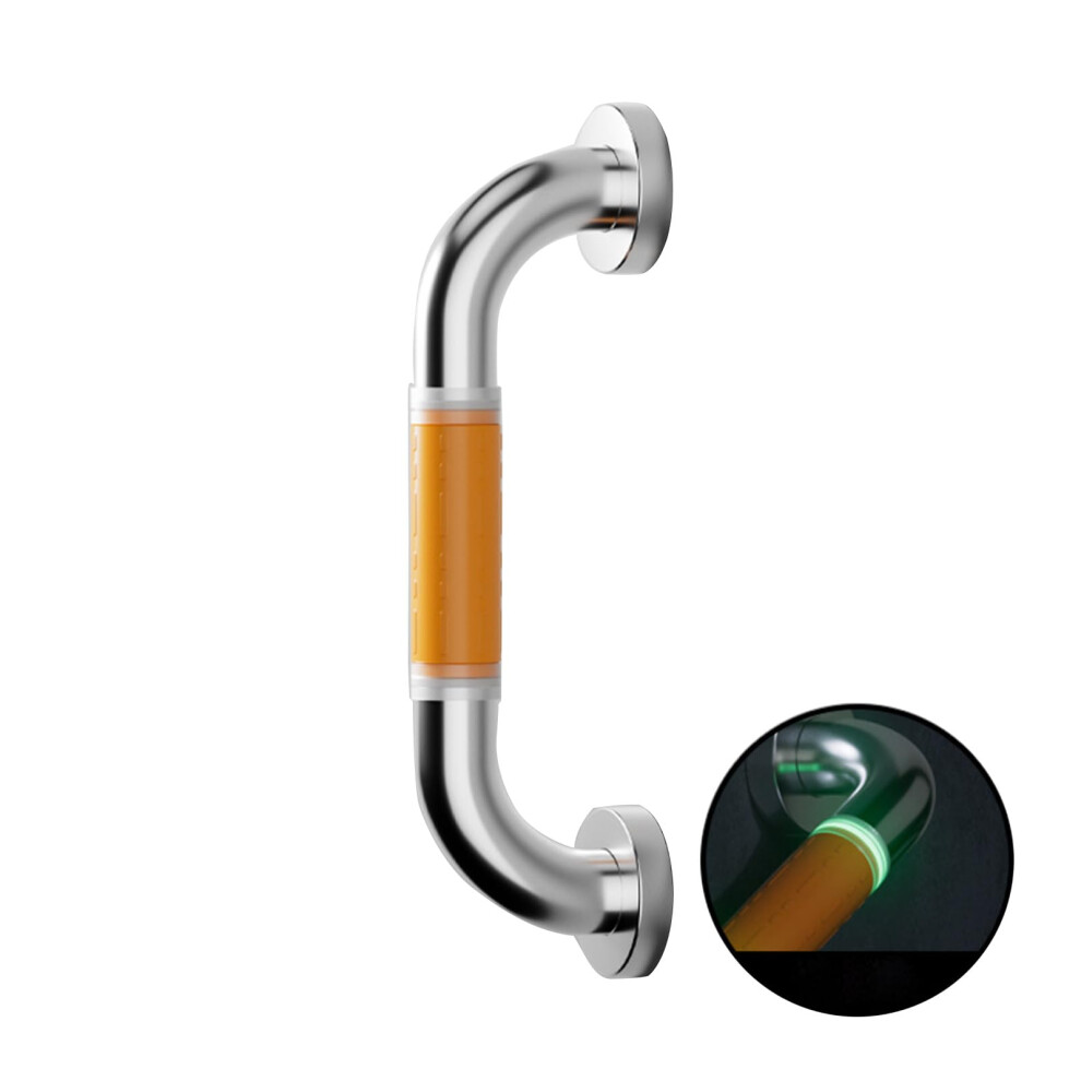 Bathroom Grab Bar with Night Light, NonSlip Stainless Steel Shower Safety Rail for Elderly