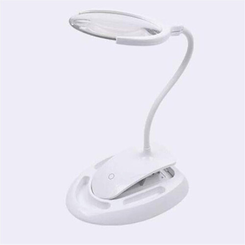Magnifying Desk Lamp with Adjustable LED Light for Reading, Crafts and Close Work
