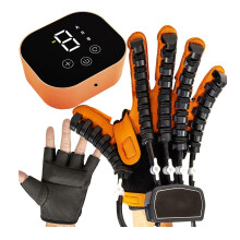 Rehabilitation Robot Glove for Stroke Patients, Right Hand XXL, Adjustable Intensity and Finger Control