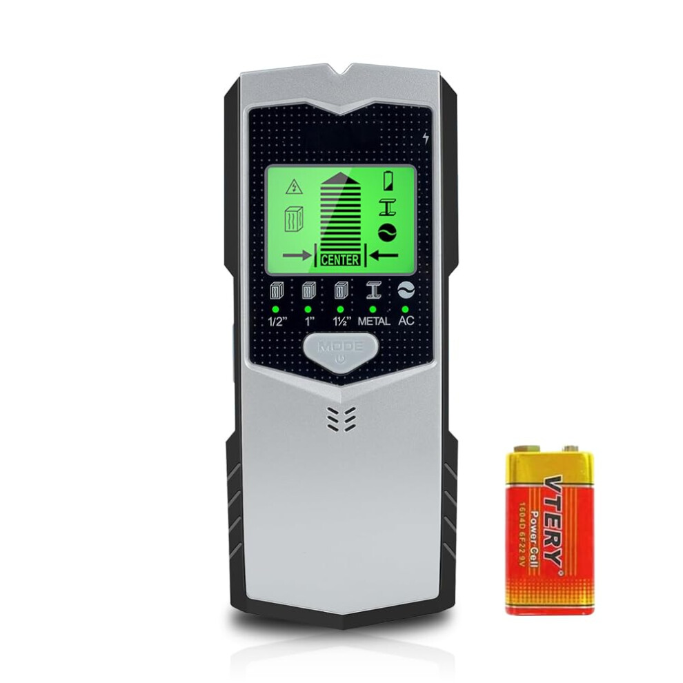 Stud Finder Wall Scanner, 5 In 1 Accurate Detector With Hd Lcd Display And Smart Sensor 9169991877587